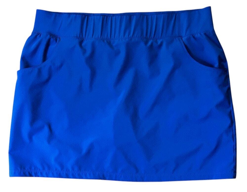 Reel Legends Performance Tennis/Pickleball Royal Blue Skort Large